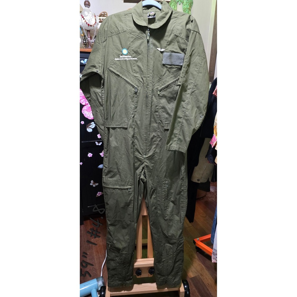 Rothco Smithsonian National Air and Space Museum Flight Suit Olive Green XS